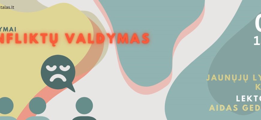 Mokymai – „Konfliktų valdymas“