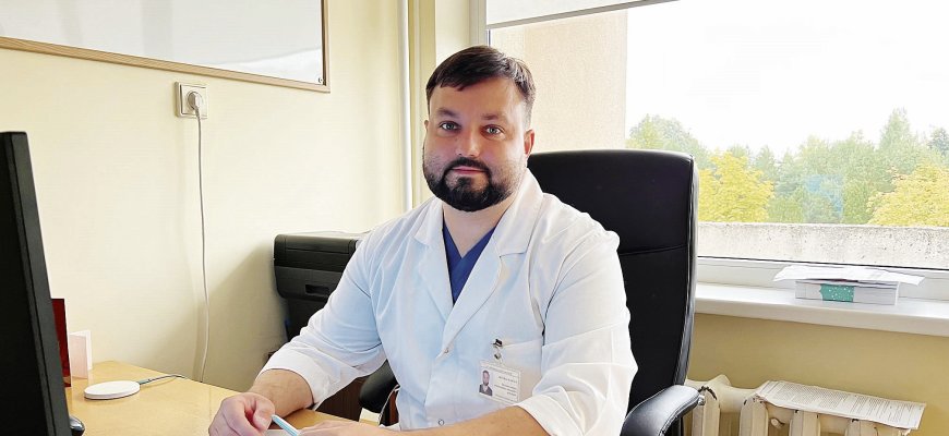 Chirurgui A. Vaičiui už išgelbėtą gyvybę atskriejo padėka iš Panevėžio (foto)