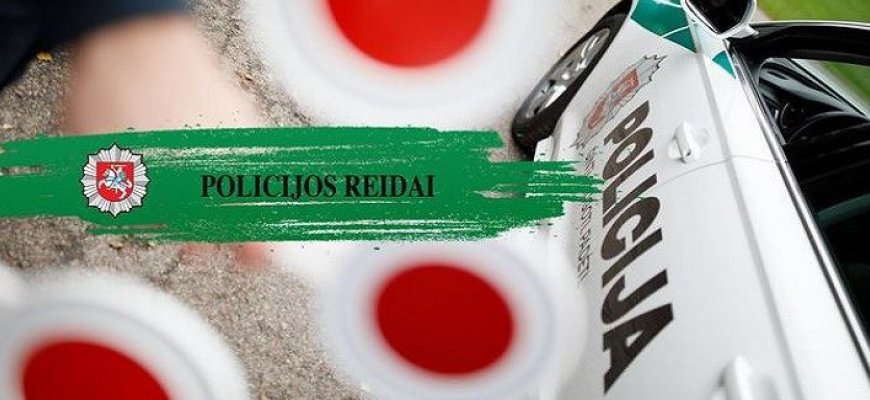 Rugpjūtis – eismo dalyvių elgesio kelyje kontrolės priemonės