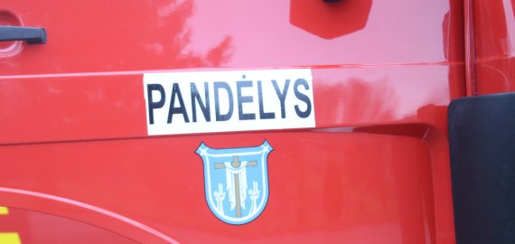 Degė ūkinis pastatas