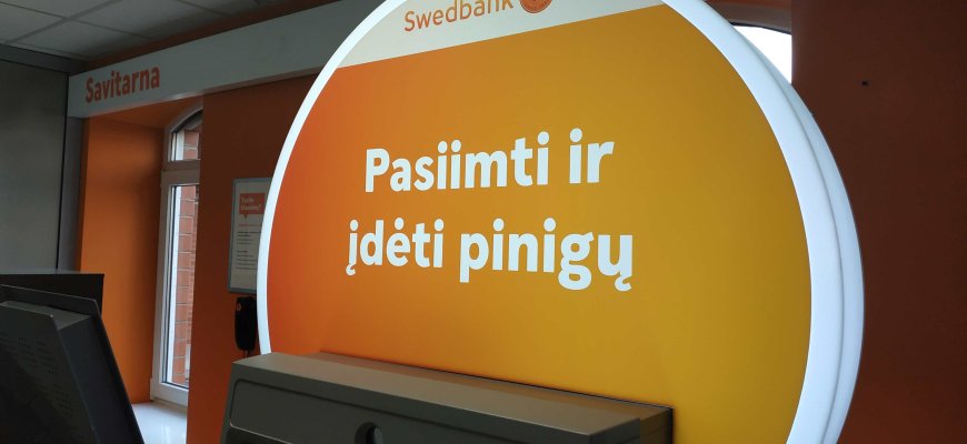 Savaitgalį ir pirmadienį galimi „Swedbank“ paslaugų trikdžiai