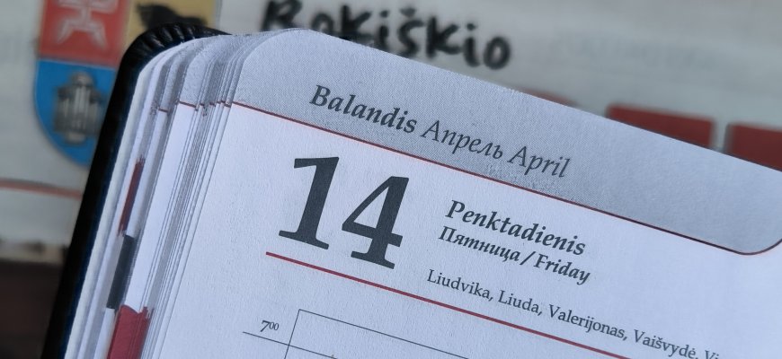 Balandžio 14-oji Lietuvoje ir pasaulyje