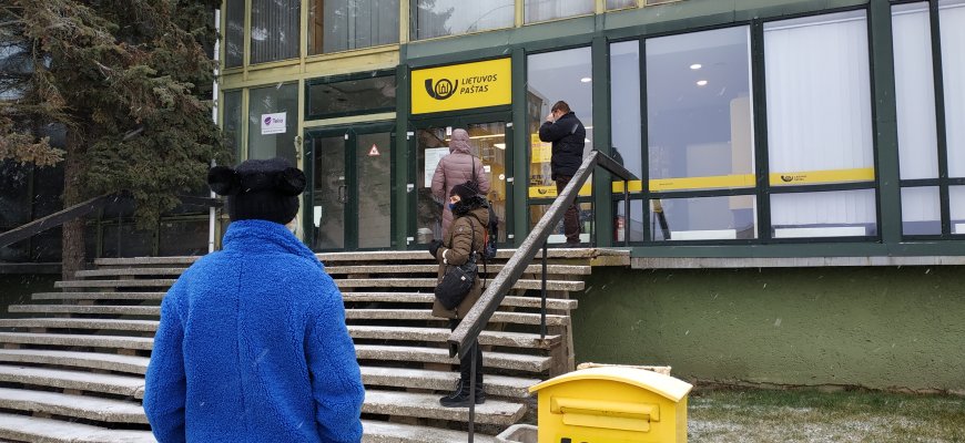Nuo pirmadienio grįžta įprastas registruotų siuntų pristatymas