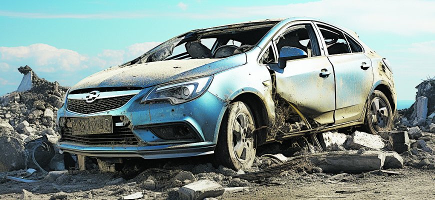 Pasisavino svetimą automobilį ir sudaužė nepataisomai