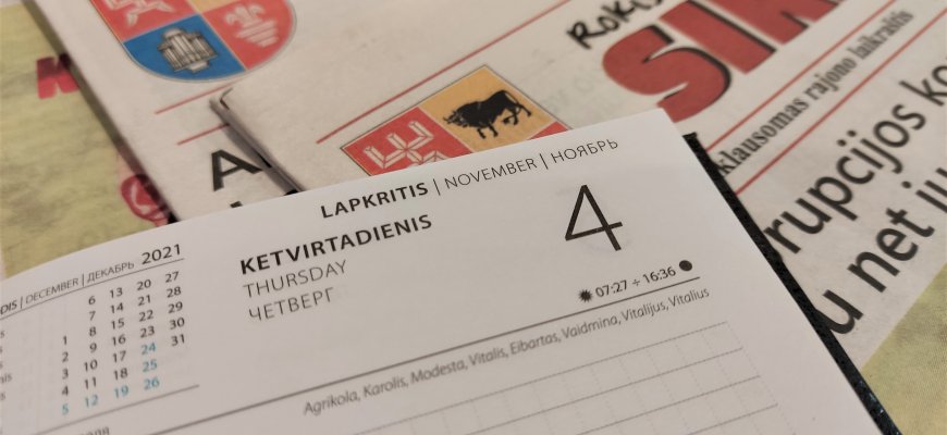 Lapkričio 4-oji Lietuvoje ir pasaulyje