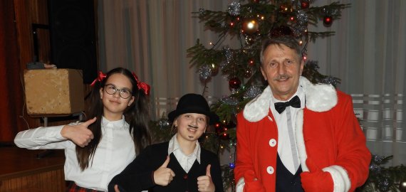 Kalėdinis renginys Rokiškio J. Tūbelio progimnazijoje (video+foto)