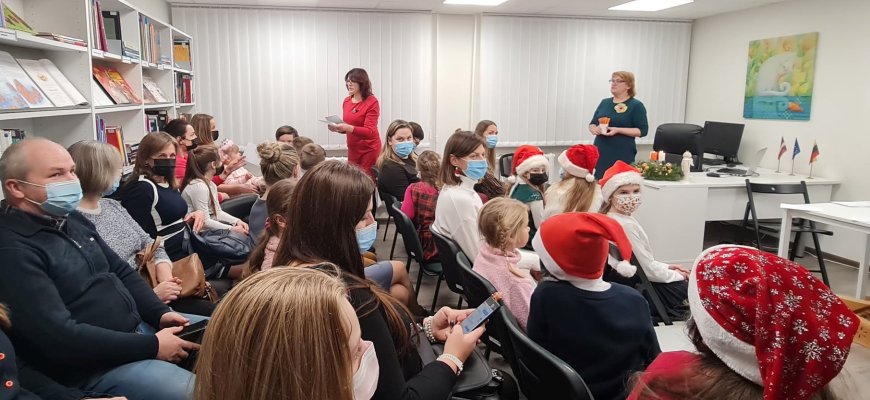 Vaikų ir jaunimo skyriuje įvyko adventinė popietė „Kalėdų stebuklo link“
