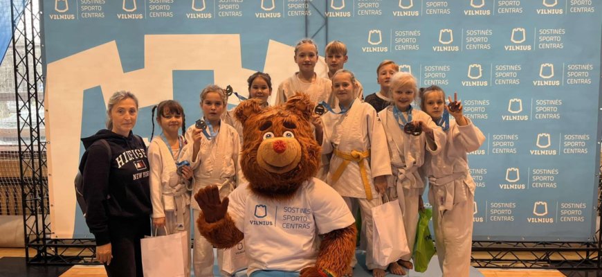 Rokiškėnės vaikų dziudo čempionate skynė pergalės
