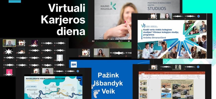 Virtuali karjeros diena Rokiškio rajono gimnazijose
