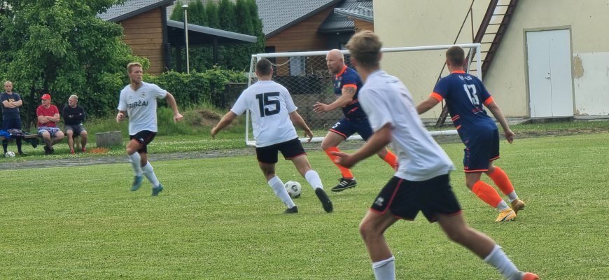 Rokiškio futbolo klubas paskutinėmis minutėmis pralaimėjo biržiečiams (foto)