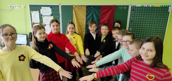 Kamajų Antano Strazdo gimnazijoje vyko „Spalvotasis ketvirtadienis“