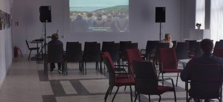 J. Keliuočio biblioteka vėl tapo „Nepatogaus kino“ buveine