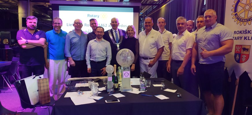 Pirmojoje Lietuvos Rotary Protariadoje - rokiškėnų triumfas