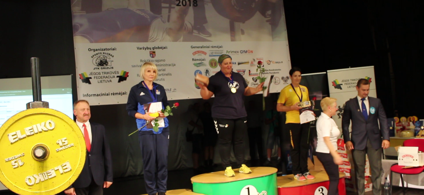Lietuvos štangos spaudimo čempionatas rokiškėnams buvo sėkmingas (video+foto)