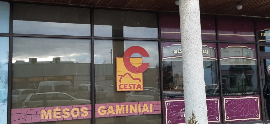 Rokiškyje uždaroma mėsos gaminių parduotuvė