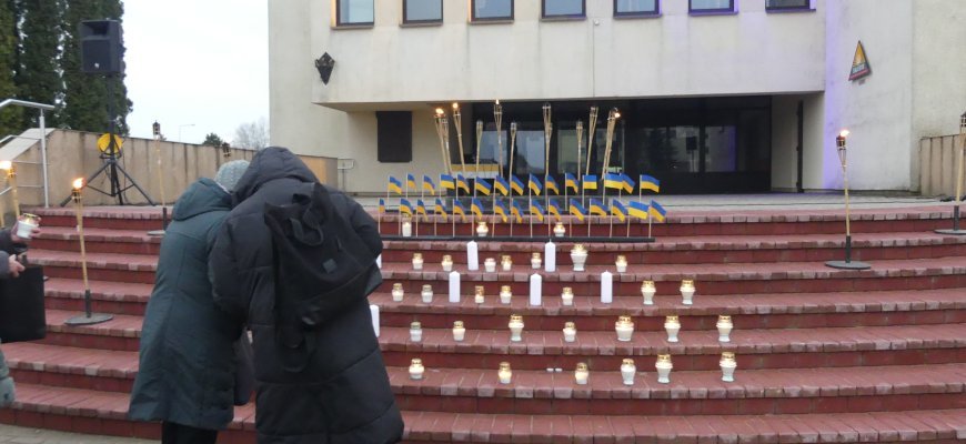 Kviečia į Ukrainos palaikymo akciją: uždekime simbolines vilties žvakeles