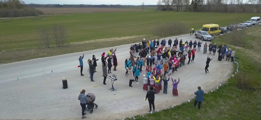 Lietuvos - Latvijos pasienyje paminėta Europos diena (video+foto)