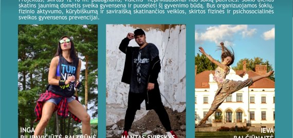 Šokio dienos JUDĖK LAISVAI  -  penktasis projektas šią vasarą