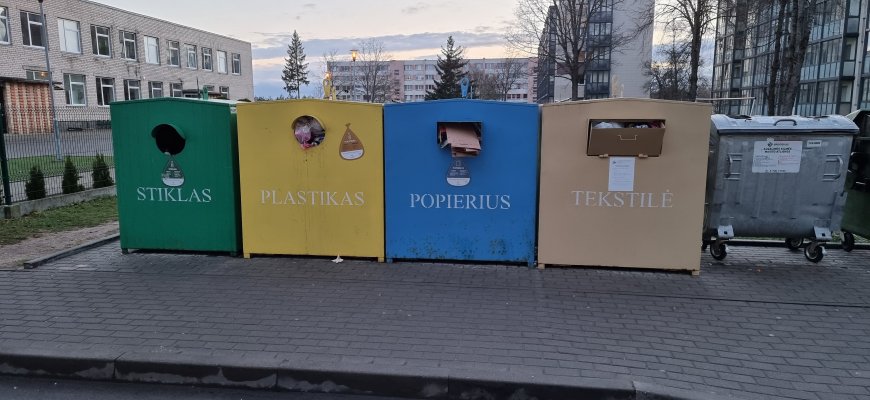 Visas atliekas rūšiuoja 60 proc. Lietuvos gyventojų