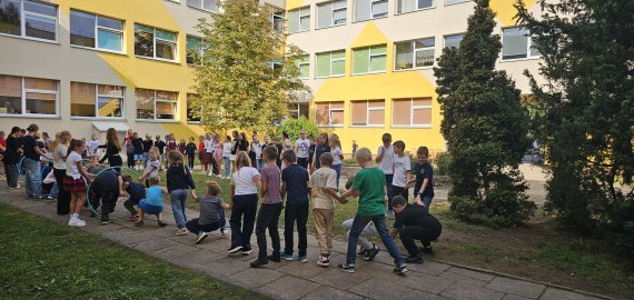 J. Tūbelio progimnazijos mokiniai aktyviai prisijungė prie „Judumo savaitės“