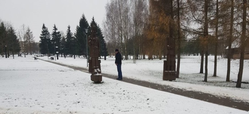 Liongino Šepkos parke- nemandagus elgesys vidury baltos dienos