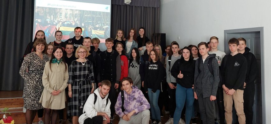 Dešimtą kartą startavęs ES projektas „Atgal į mokyklą“ pasiekė Juodupės gimnaziją