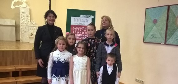 II Aukštaitijos regiono jaunųjų dainininkų konkurse mūsų visi solistai gavo diplomus