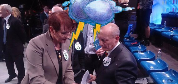 Rajono konservatorių gretose – karas: Stasys Meliūnas facebooke viešai „išdraugino“ Dianą Meškauskienę