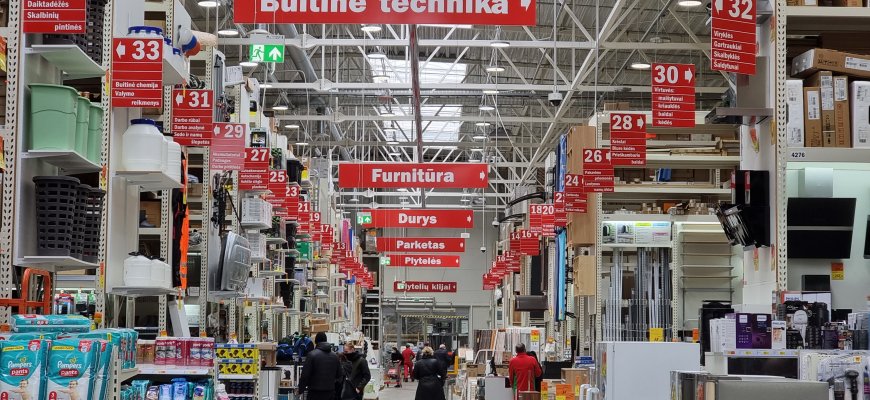 Siūloma, kad be galimybių paso būtų galima apsipirkti tik nedidelėse parduotuvėse