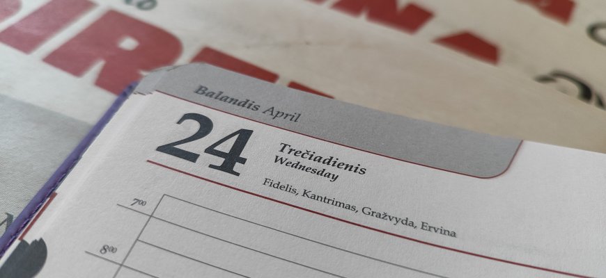 Balandžio 24-oji Lietuvoje ir pasaulyje