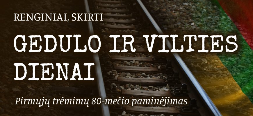 Renginiai, skirti Gedulo ir vilties dienai Rokiškyje