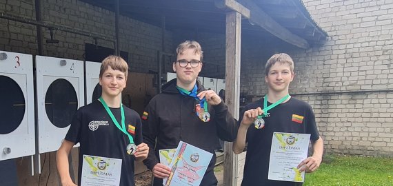 Rokiškio šauliai papildė medalių kolekciją (foto)