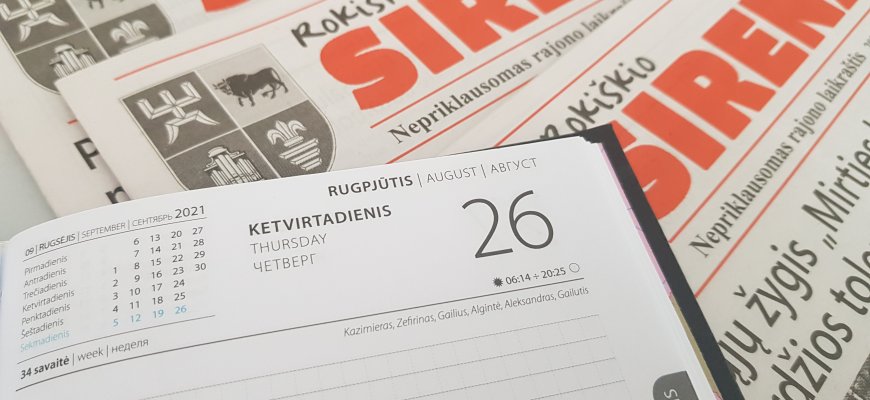 Rugpjūčio 26-oji Lietuvoje ir pasaulyje