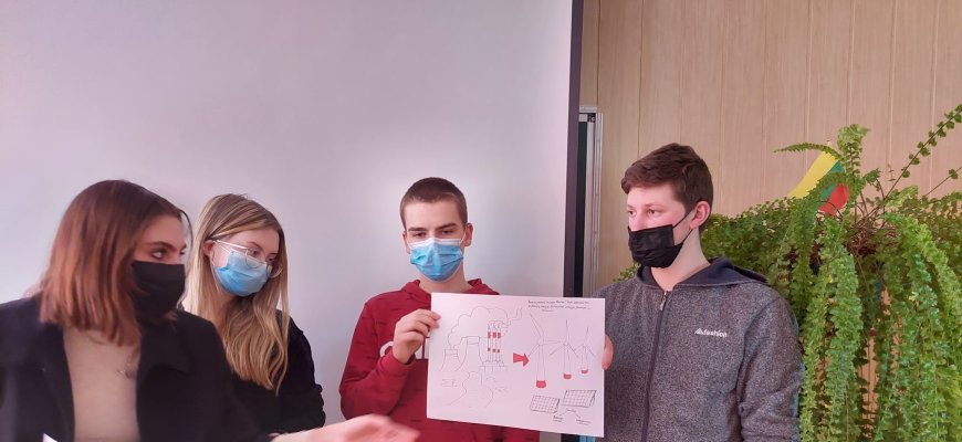 Juodupės gimnazijos mokiniai sužinojo, ką reiškia būti Europos Parlamento nariu