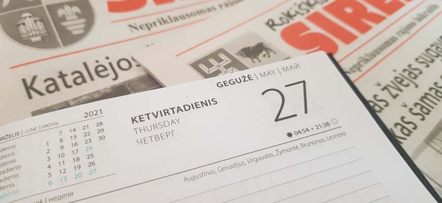 Gegužės 27-oji Lietuvoje ir pasaulyje