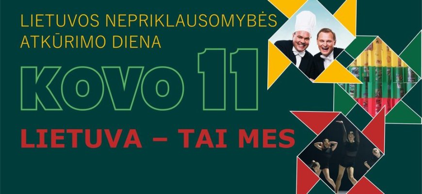 Kovo 11-oji – Lietuvos Nepriklausomybės atkūrimo diena Rokiškyje