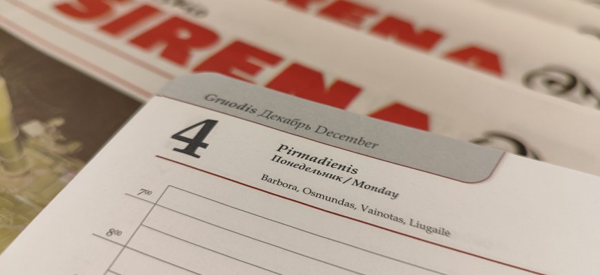 Gruodžio 4-oji Lietuvoje ir pasaulyje