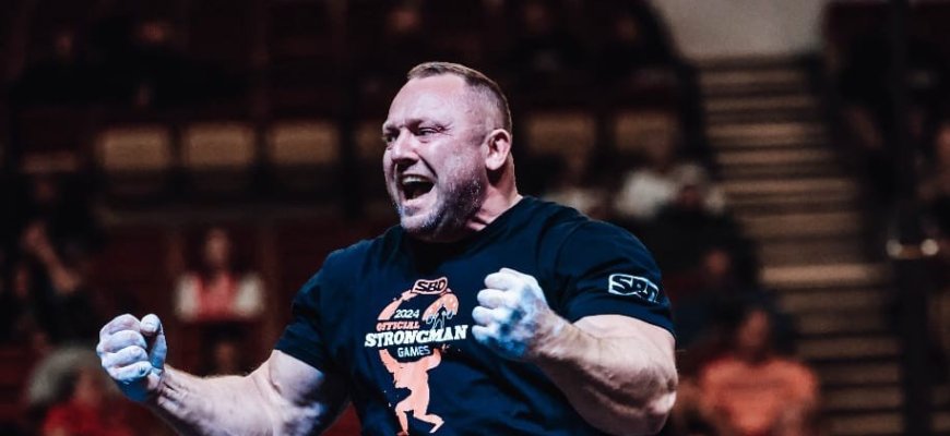 Kraštietis galiūnas D. Repšys – „Official Strongman Game“ pasaulio vicečempionas (foto)