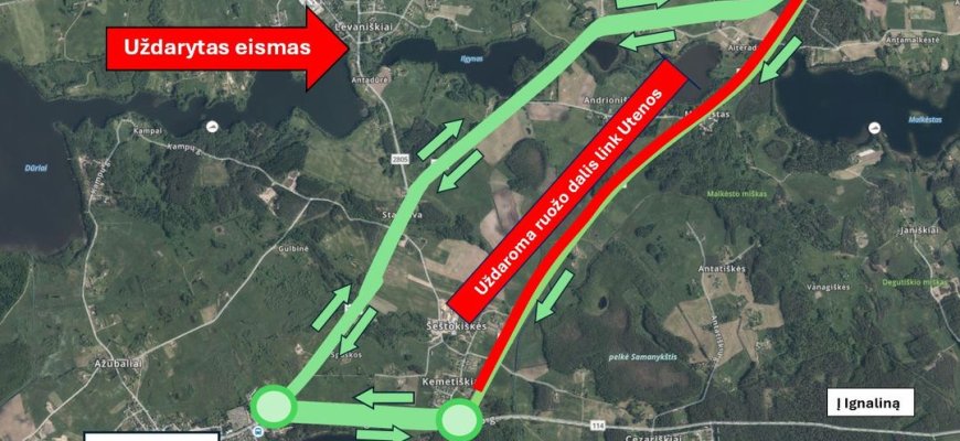 Ne Rokiškyje, bet aktualu ir rokiškėnams: pradedami „betonke“ vadinamo kelio remonto darbai
