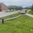 Tradicinėje vietoje susidūrė automobiliai (video+foto)