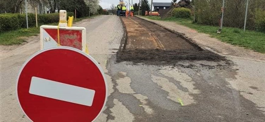 Pradėta Aušros gatvės rekonstrukcija