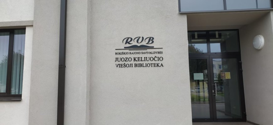 Rokiškio Juozo Keliuočio viešoji biblioteka kviečia į parodas
