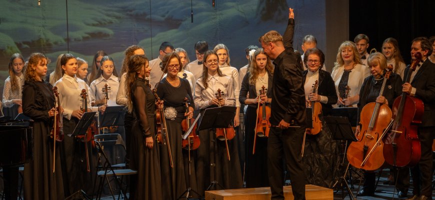 Žiemos muzikos koncertas (foto+video)