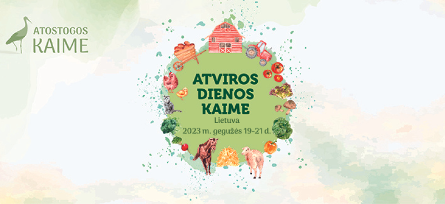 Kviečia registruotis į akciją „Atviros dienos kaime“