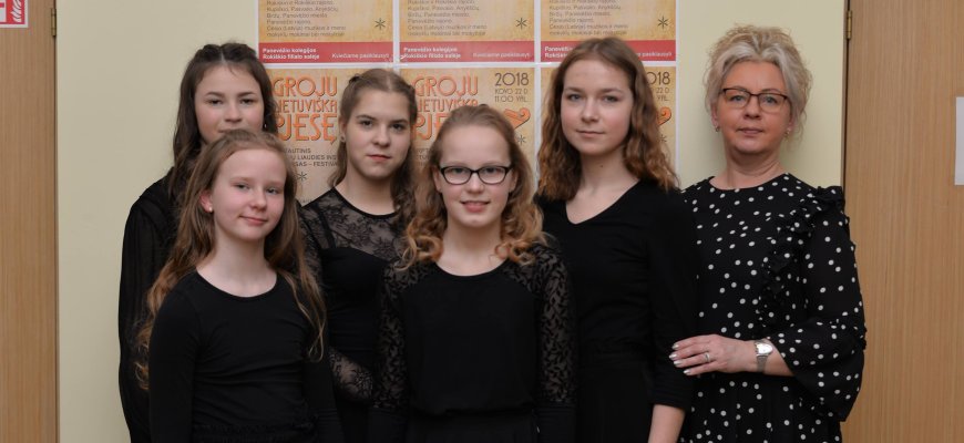 Rokiškio muzikos mokyklos mokiniai ne tik dalyvauja konkursuose, bet ir tampa laureatais (foto)