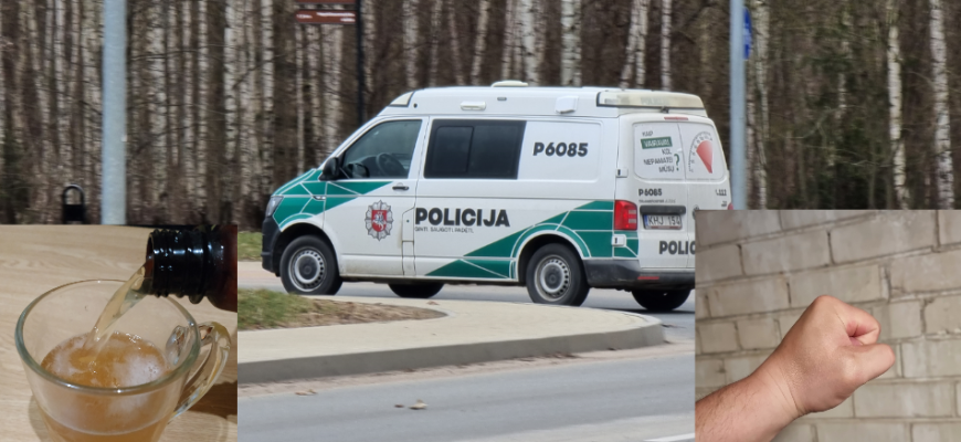 Rokiškėnui išgertuvės nepasisekė – nežinia, kodėl nukentėjusiajam spyręs į veidą, nešios apykoję