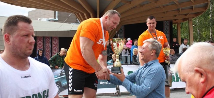 STIHL Lietuvos galiūnų čempionato vicečempionu tapo jūžintiškis Dainius Repšys (foto)