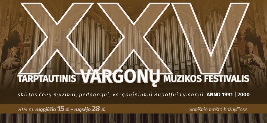 XXV Tarptautinis vargonų muzikos festivalis (programa)