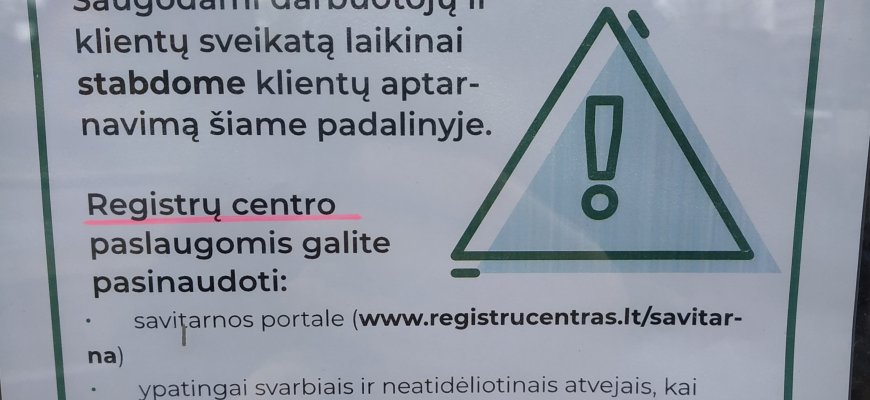 Registrų centras: iki rudens nepateikusios ataskaitų įmonės nebus baudžiamos