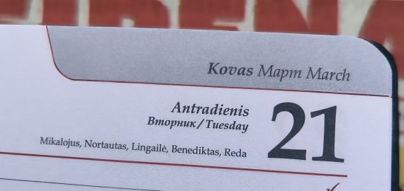 Kovo 21-oji Lietuvoje ir pasaulyje